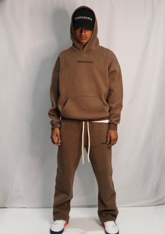 Brown Joggers Set